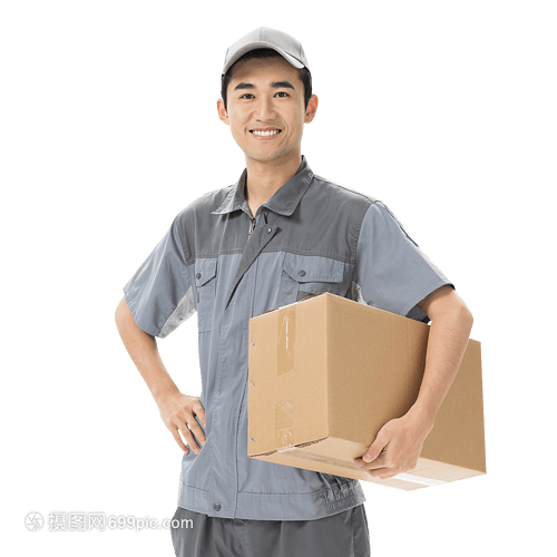 快递小哥的日常 风雨无阻的配送与搬运